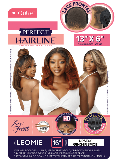 Outre Perfect Hairline Glueless 13x6 HD Lace Front Wig - LEOMIE