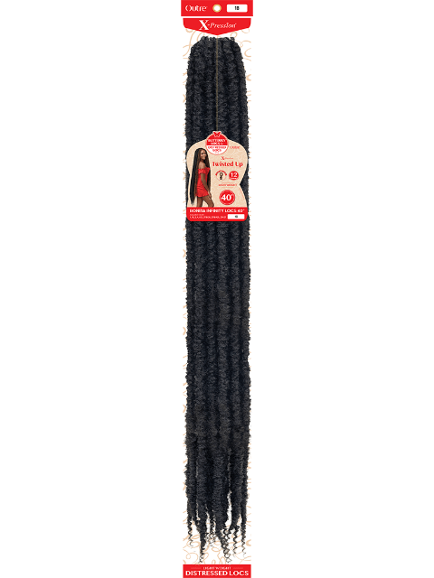 Outre X-Pression Twisted Up BONITA INFINITY LOCS Crochet Braid 40" *MEGA SALE