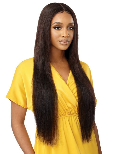 Outre Mytresses Gold Label 100% Unprocessed Human Hair Lace Front Wig - HH-NATURAL STRAIGHT (28"34") *SALE