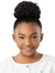 Outre Lil Looks Premium Synthetic Drawstring Ponytail -MINI COILY PUFF