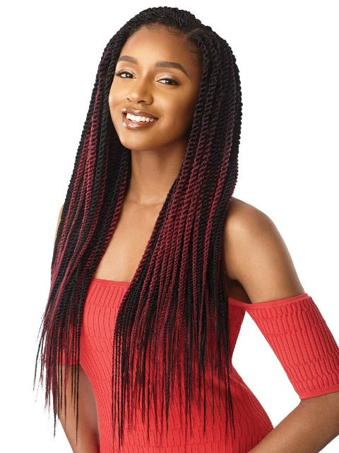 Outre X-Pression 3x Senegal Twist Medium Natural Tip 45 Strands *MEGA SALE