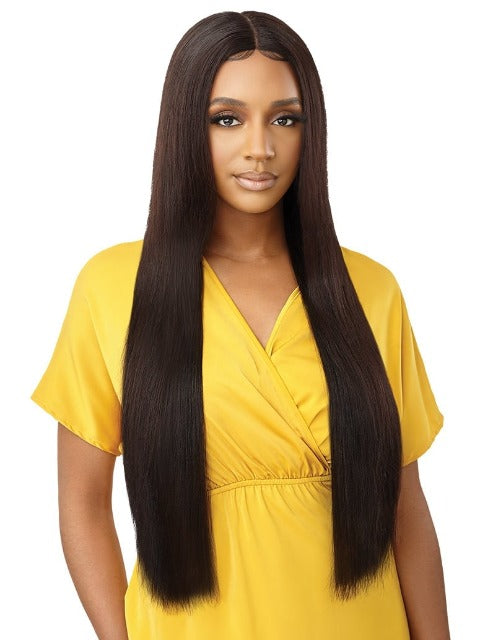 Outre Mytresses Gold Label 100% Unprocessed Human Hair Lace Front Wig - HH-NATURAL STRAIGHT (28"34") *SALE