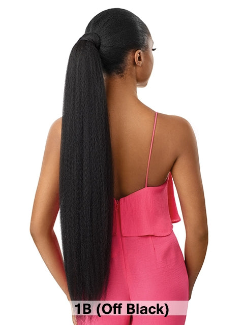 Outre Pretty Quick Pony Ponytail - JUMBO KINKY STRAIGHT 30