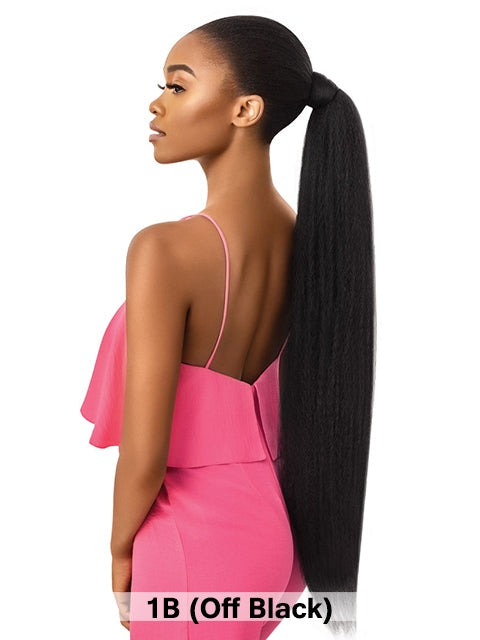 Outre Pretty Quick Pony Ponytail - JUMBO KINKY STRAIGHT 30