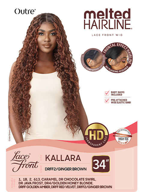 Outre Melted Hairline Premium Synthetic Glueless HD Lace Front Wig - KALLARA