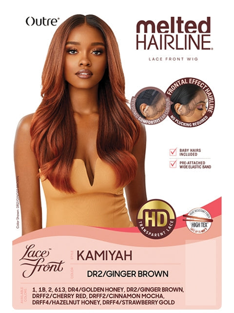 Outre Melted Hairline Premium Synthetic Glueless HD Lace Front Wig - KAMIYAH