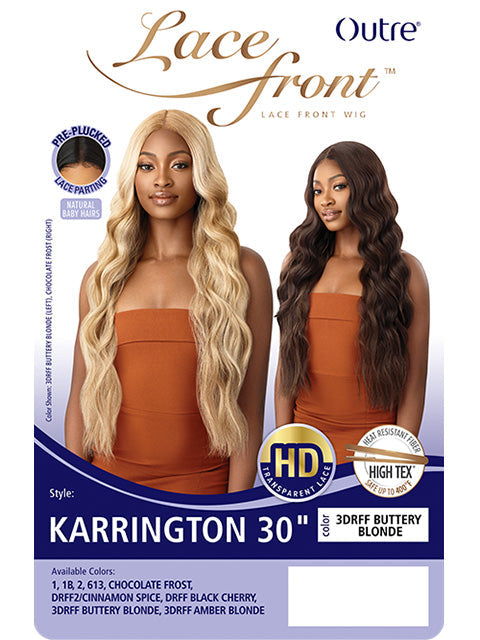 Outre Premium Synthetic HD Swiss Lace Front Wig - KARRINGTON 30