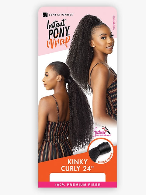 Sensationnel Instant Pony Wrap Ponytail - KINKY CURL 24