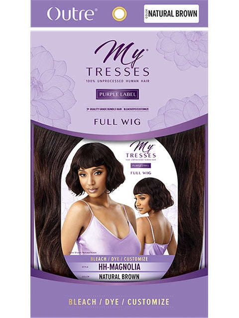 Outre MyTresses Purple Label 100% Human Hair Full Wig - MAGNOLIA
