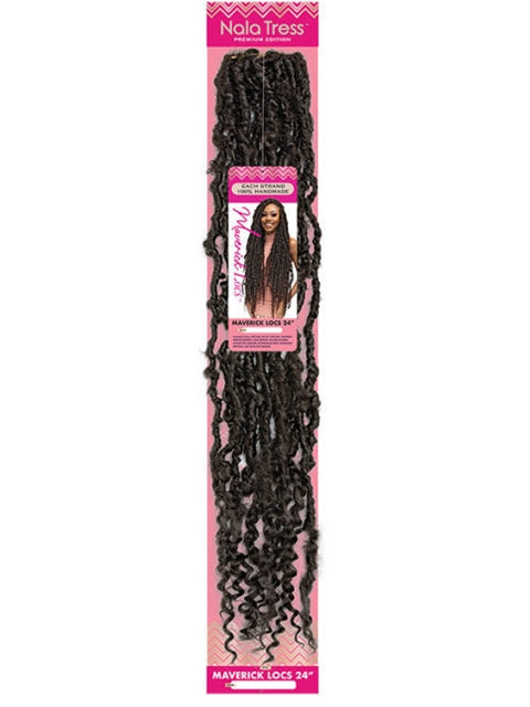Janet Collection Nala Tress MAVERICK LOCS Crochet Braid 24 MAVL24