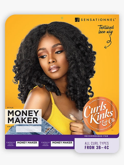Sensationnel Empress Curls Kinks & Co Lace Front Wig - MONEY MAKER
