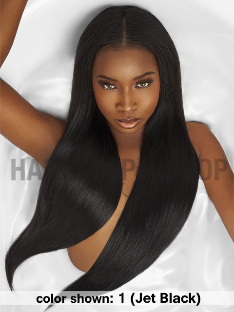 Outre Remi Human Hair MYLK Yaki Weave 10"