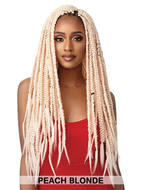 [VALUE PACK] Outre X-Pression NATURAL BOHO LOC Crochet Braid 24"- 10pcs