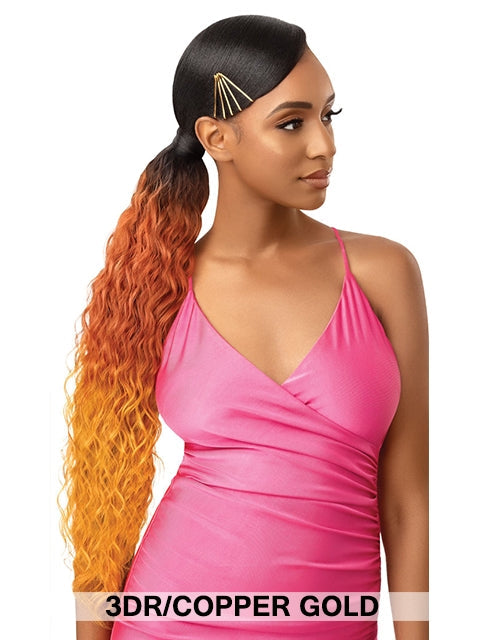 Outre Pretty Quick Pony Ponytail - NATURAL WAVE 24