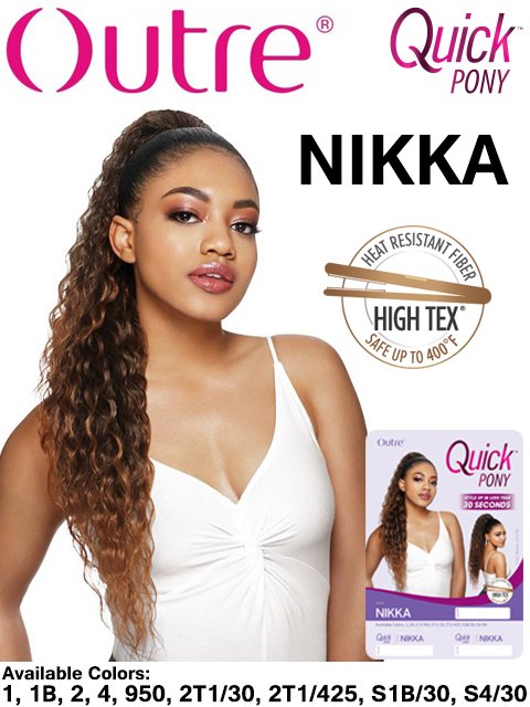 Outre Quick Pony Ponytail - NIKKA
