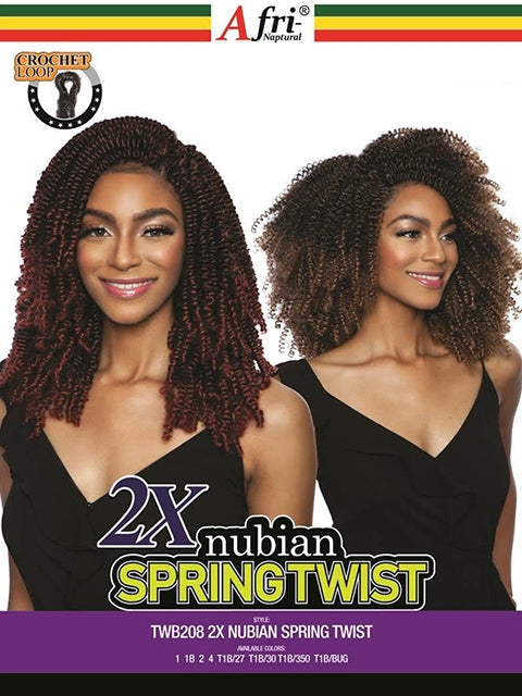 Mane Concept Afri Naptural 2X NUBIAN SPRING TWIST Braid TWB208