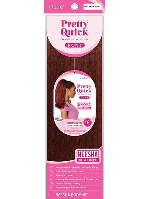 Outre Pretty Quick Pony Ponytail - NEESHA BODY 16