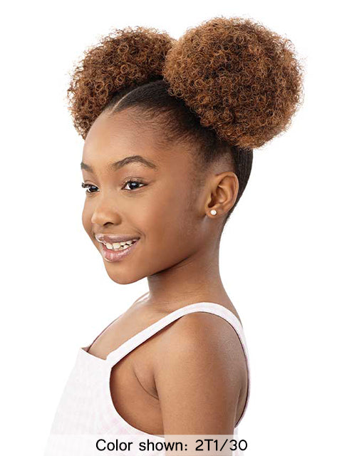 Outre Lil Looks Premium Synthetic Drawstring Ponytail - DUO PUFFS