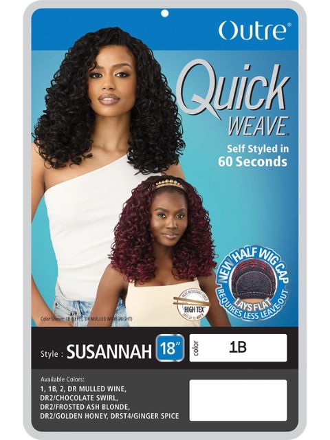 Outre Quick Weave Half Wig - SUSANNAH