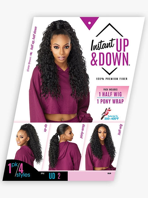 Sensationnel Instant Up & Down Half Wig - UD 2