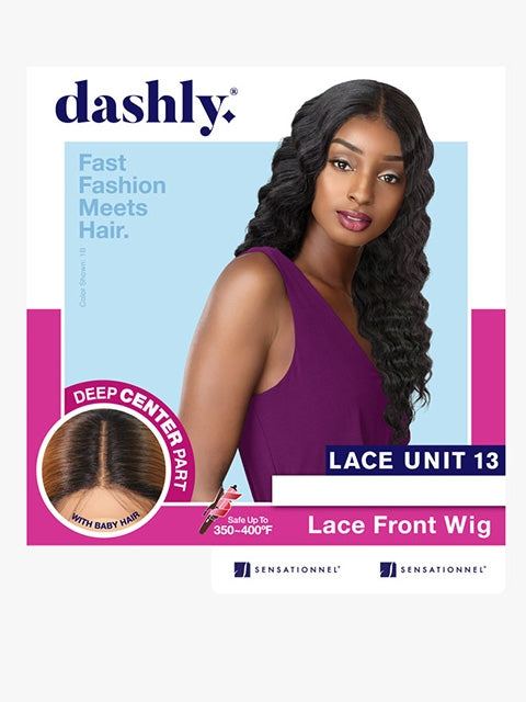 Sensationnel Dashly Deep Center Part Lace Front Wig - UNIT 13