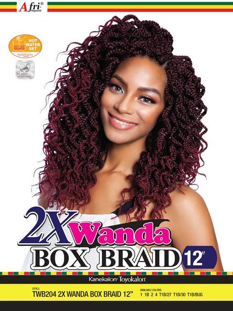 Mane Concept Afri Naptural 2X WANDA BOX BRAID 12 TWB204