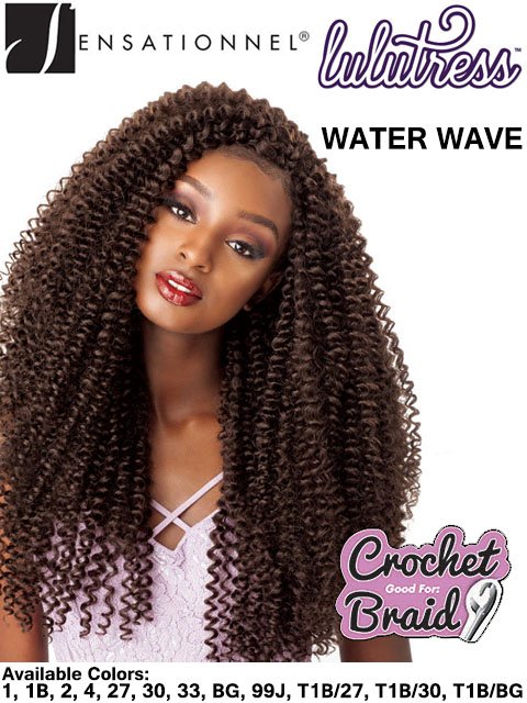 [VALUE PACK] Sensationnel Lulutress WATER WAVE Crochet Braid 18"- 10 pcs