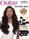 Outre Simply Unprocessed Human hair NATURAL BODY Weave 3pc