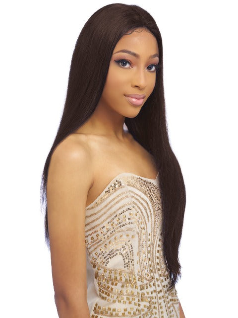 Harlem 125 100% Human Hair Brazilian Natural Ultra HD Lace Front Wig - BL018