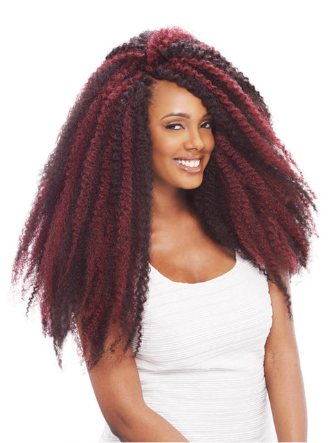 Janet Collection Premium Synthetic Noir 6X AFRO TWIST Braid