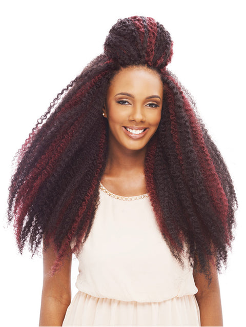 Janet Collection Premium Synthetic Noir 6X AFRO TWIST Braid