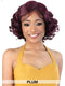 Motown Tress Premium Synthetic Spin Part HD Invisible Lace Front Wig - LDP.AMORA