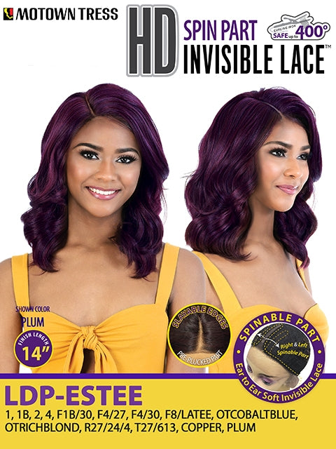 Motown Tress Premium Synthetic HD Invisible Lace Front Wig - LDP.ESTEE