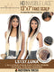Motown Tress Premium Synthetic 13x7 HD Invisible Fake Scalp Lace Wig - LS137.LUNA