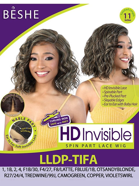 Beshe Heat Resistant Slayable Edges HD Invisible Lace Wig - LLDP TIFA