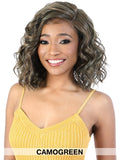 Motown Tress Premium Synthetic Spin Part HD Invisible Lace Front Wig - LDP.ATIYA
