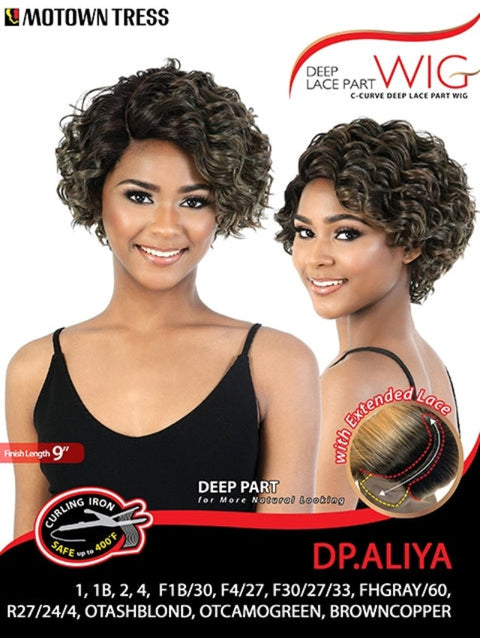 Motown Tress Curve Deep Part Lace Front Wig - DP.ALIYA
