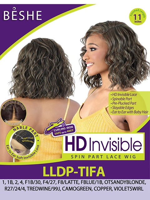 Beshe Heat Resistant Slayable Edges HD Invisible Lace Wig - LLDP TIFA