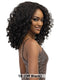 Janet Collection Synthetic Natural Me Deep Part Lace Wig - ZARA