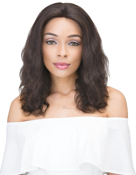 Janet Collection 100% Remy Human Hair 360 Lace Natural Wig 14