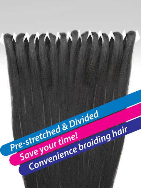 Janet Collection 3X EZ SPLIT Pre-Stretched Crochet Braid 48 3XEZS48  *SALE
