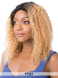 Its A Wig Salon Remi Human Hair Wet N Wavy Swiss Lace Front Wig - BOHEMIAN WAVE