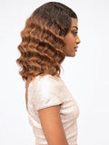 Janet Collection Swiss Lace  Extended Part Deep Wig  - ELLA