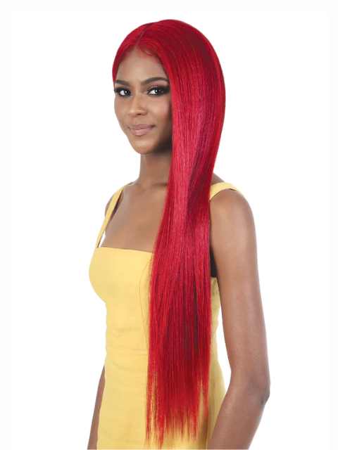Motown Tress Premium Synthetic Spin Part HD Invisible Lace Front Wig - LDP-RUBY32
