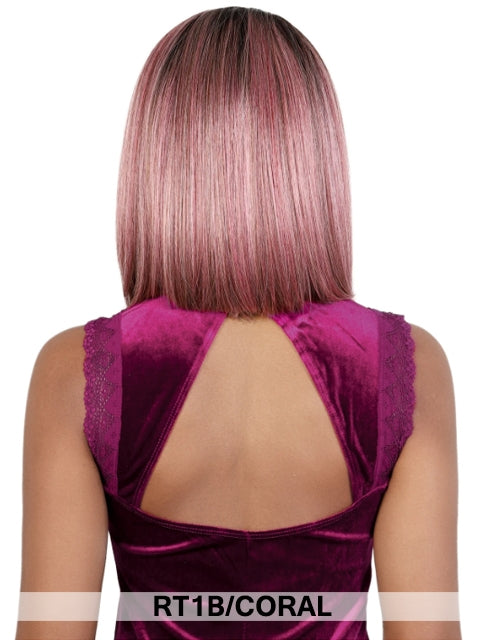 Motown Tress Heat Resistant Slay and Style HD Deep Part Lace Wig - LDP ANGEL