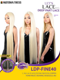 Motown Tress Let's Deep Part Lace Front Wig - LDP-FINE40
