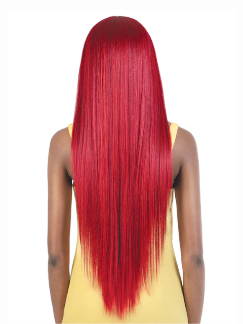 Motown Tress Premium Synthetic Spin Part HD Invisible Lace Front Wig - LDP-RUBY32