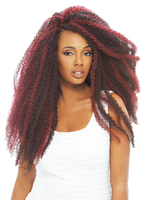 Janet Collection Premium Synthetic Noir 6X AFRO TWIST Braid