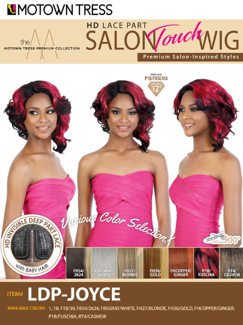 Motown Tress Salon Touch HD Lace Part Wig - LDP-JOYCE