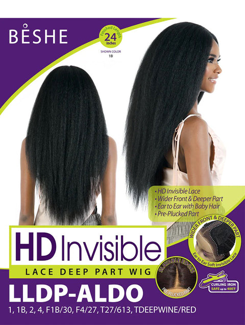 Beshe Heat Resistant Lady Lace Slay and Style Deep Part Lace Wig - LLDP-ALDO